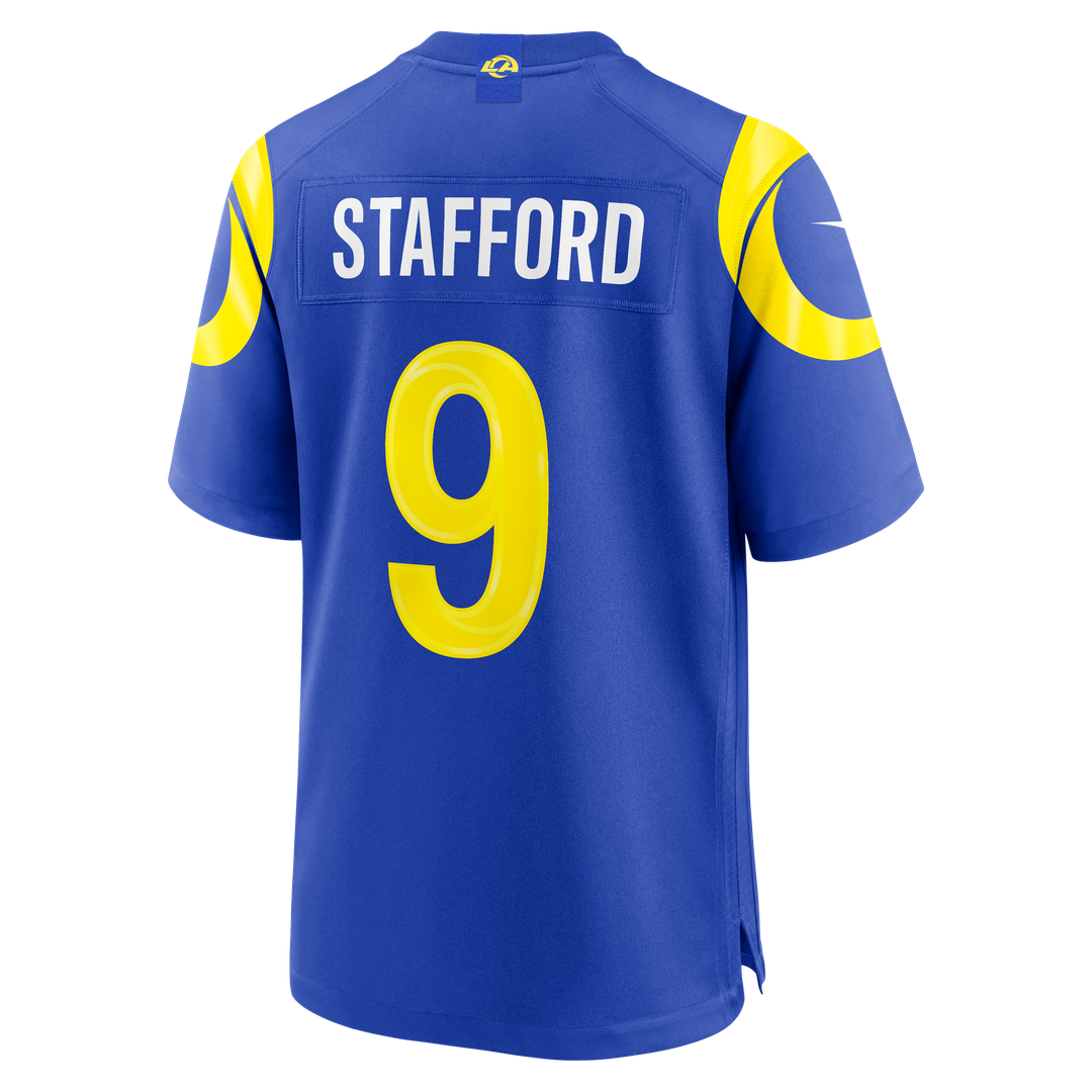 Los Angeles Rams Matthew Stafford Nike Classic Sol Game Jersey