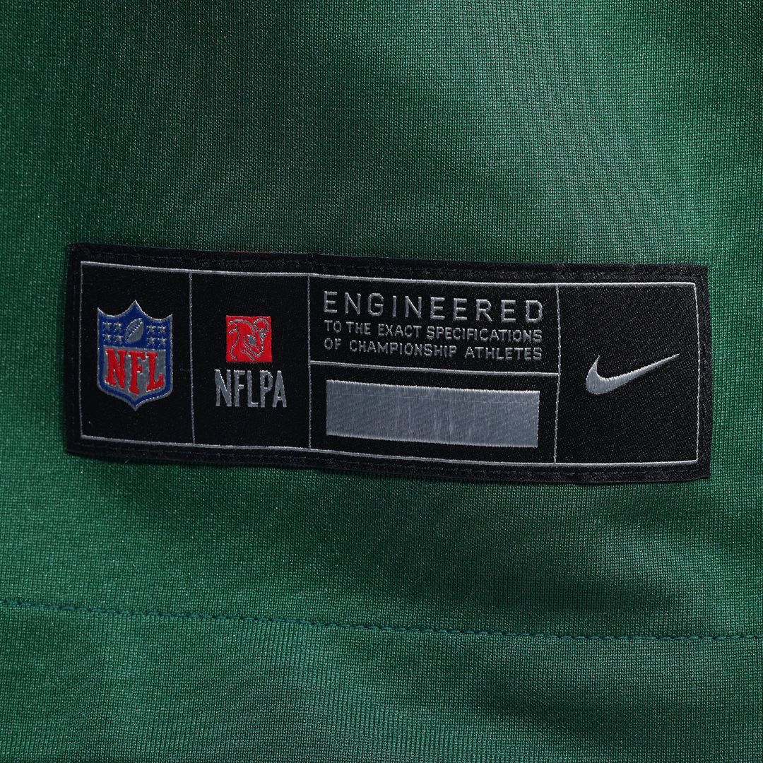 New York Jets Jamien Sherwood Nike Legacy Green Team Game Jersey