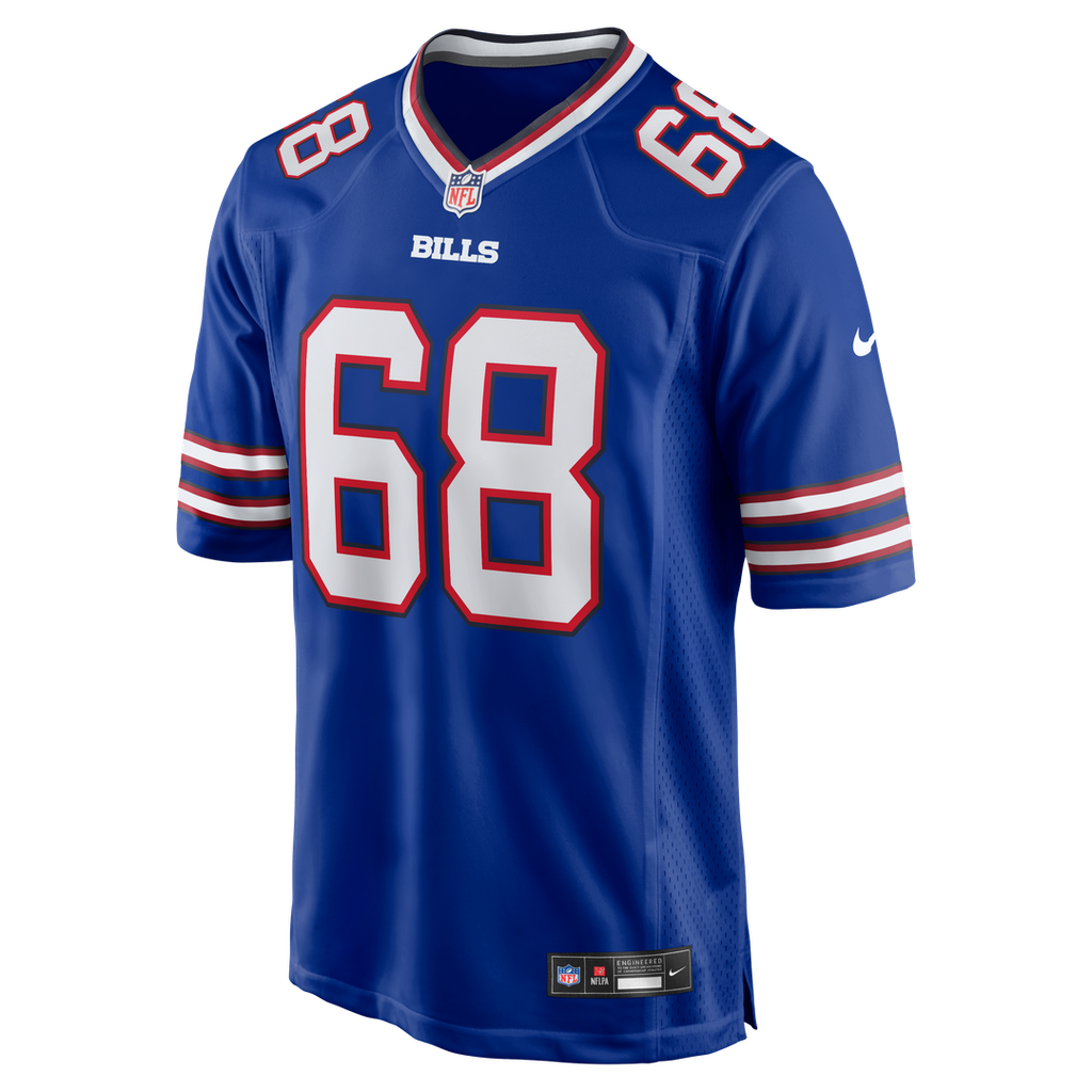 Buffalo Bills Garrett McGhin Nike Royal Team Game Jersey