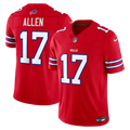 Buffalo Bills Josh Allen Nike Red Alternate Vapor F.U.S.E. Stitched Limited Jersey