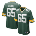 Green Bay Packers Aaron Banks Nike Green Team Game Jersey