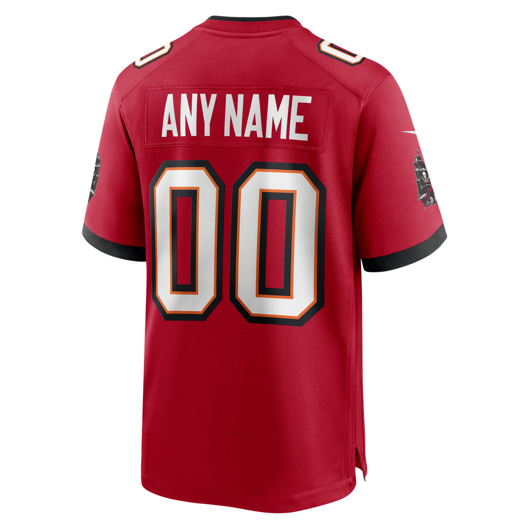 Tampa Bay Buccaneers Nike Pewter Alternate Custom Game Jersey