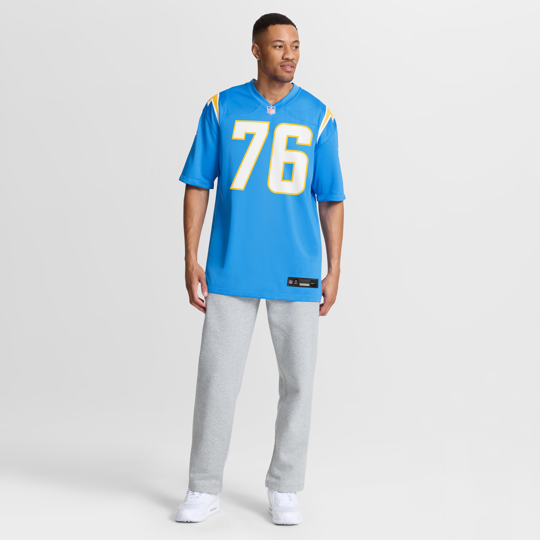 Los Angeles Chargers Joe Alt Nike Powder Blue Player Game Jersey
