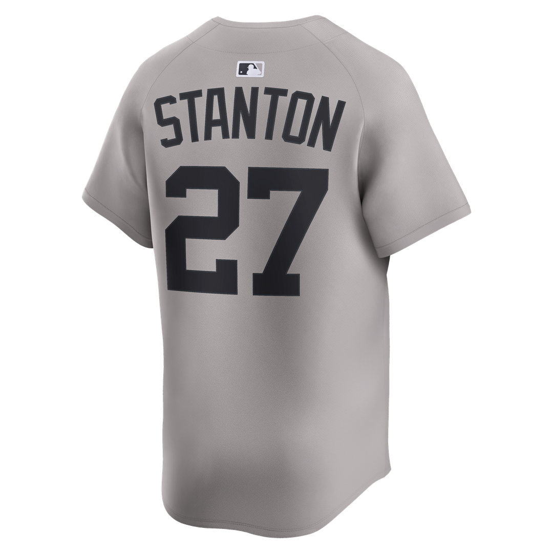 New York Yankees Giancarlo Stanton Nike White Home Limited Player Jersey