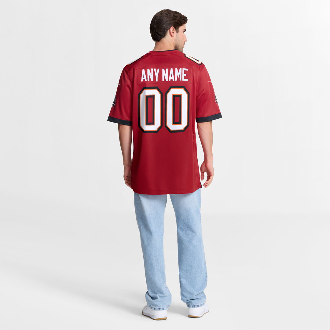 Nike White Tampa Bay Buccaneers White Custom Game Jersey