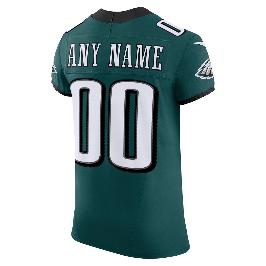 Philadelphia Eagles Nike Kelly Green 2nd Alternate Vapor F.U.S.E. Elite Custom Jersey