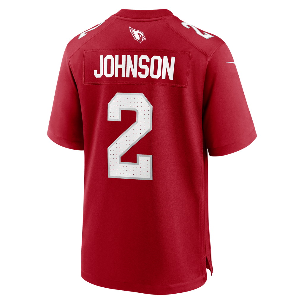 Arizona Cardinals Will Johnson Nike Cardinal Team Game Jersey