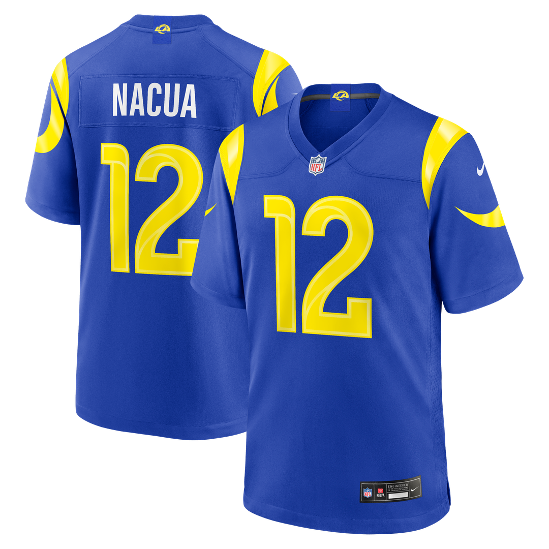 Los Angeles Rams Puka Nacua Nike Classic Sol Game Jersey