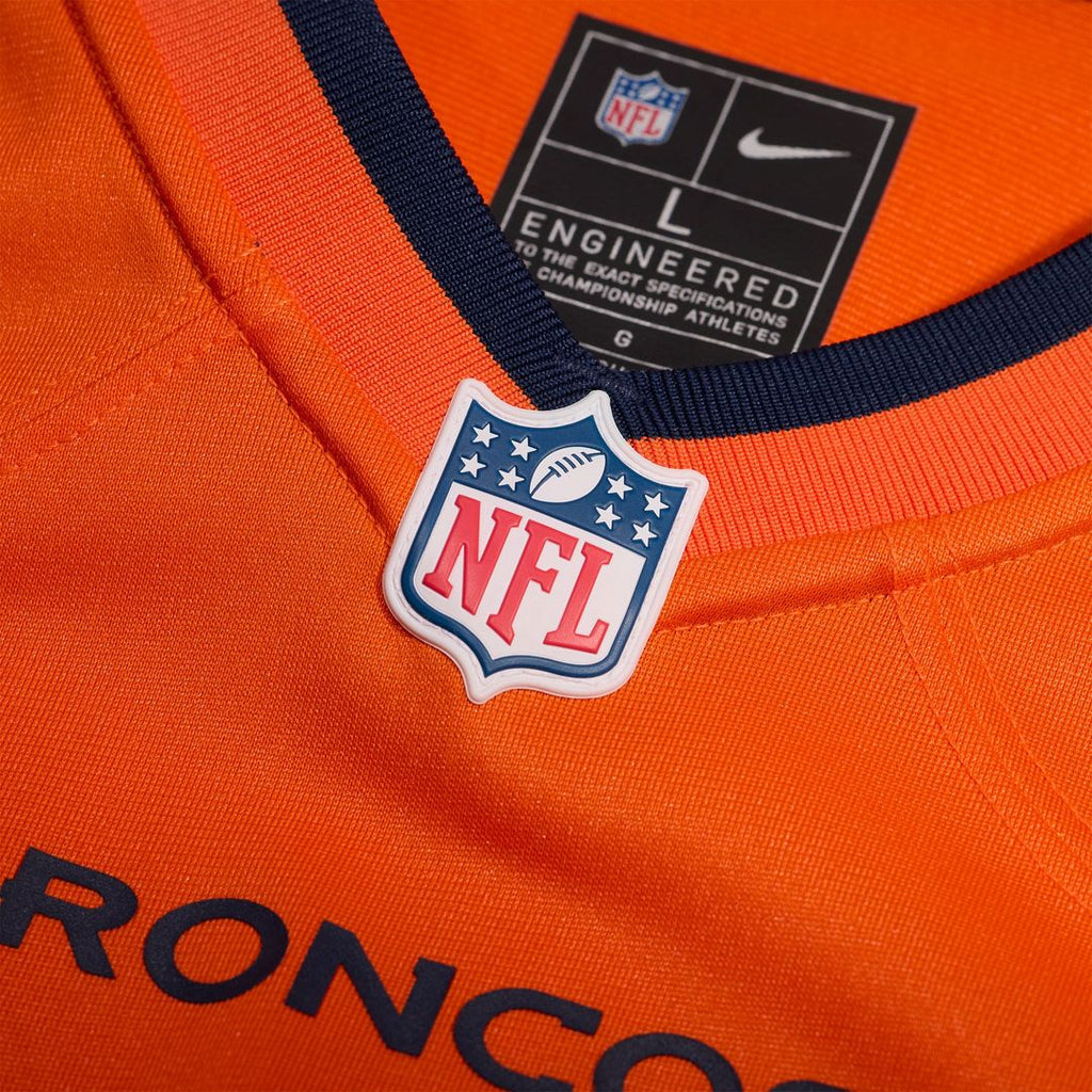 Denver Broncos Que Robinson Nike Orange Team Game Jersey