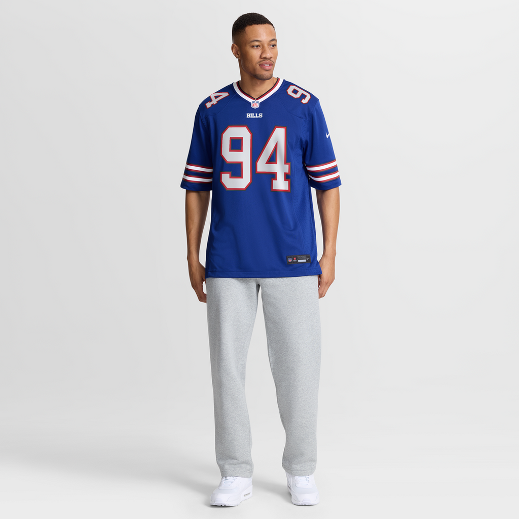 Buffalo Bills Landon Jackson Nike Royal Team Game Jersey