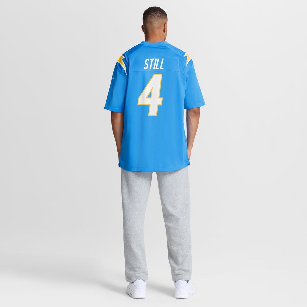 Los Angeles Chargers Tarheeb Still Nike Powder Blue Team Game Jersey