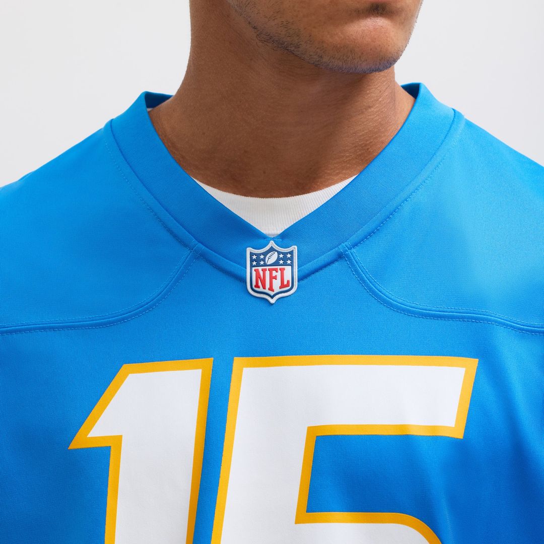 Los Angeles Chargers Ladd McConkey Nike Powder Blue Player Game Jersey