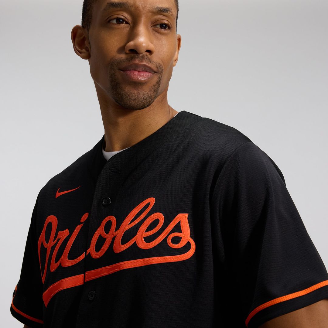Baltimore Orioles Nike Gray Road Replica Team Jersey