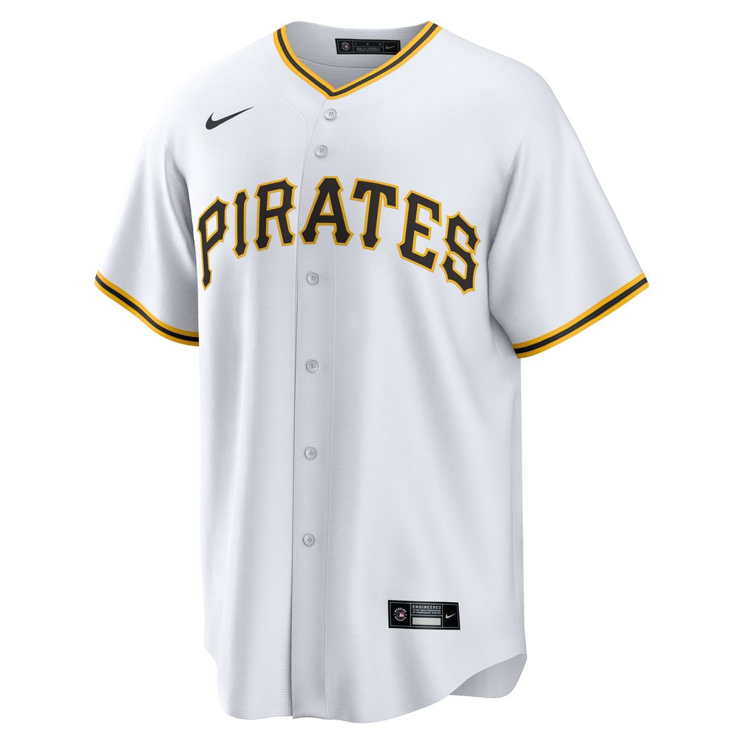 Pittsburgh Pirates Spencer Horwitz Nike White Home Replica Jersey