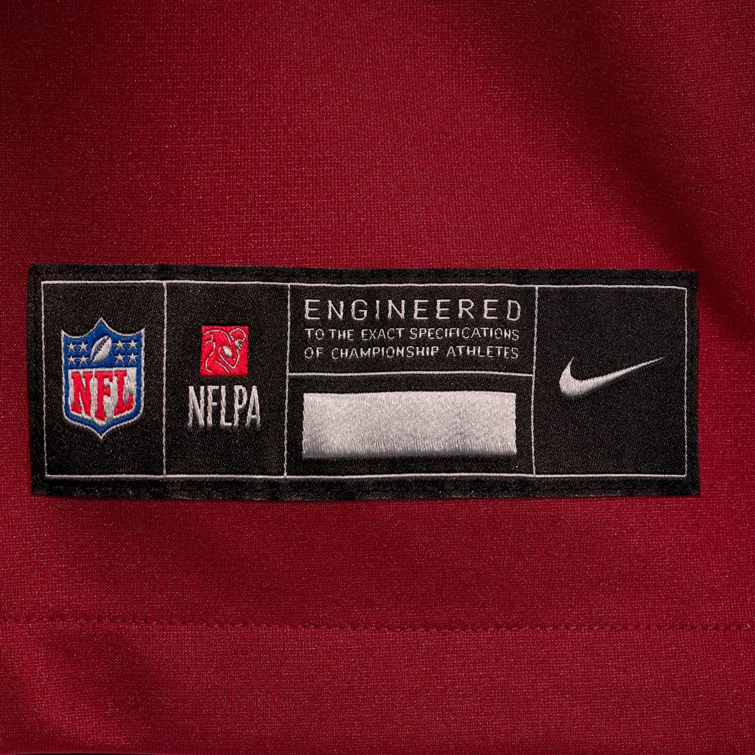 Washington Commanders Number 1 Groom Nike Burgundy Game Jersey