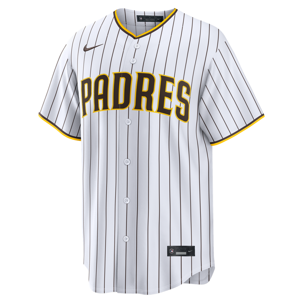 San Diego Padres Freddy Fermin Nike White Home Replica Jersey