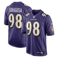 Baltimore Ravens Tony Siragusa Nike Purple Game Retired Player Jersey