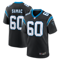 Carolina Panthers Nick Samac Nike Black Team Game Jersey