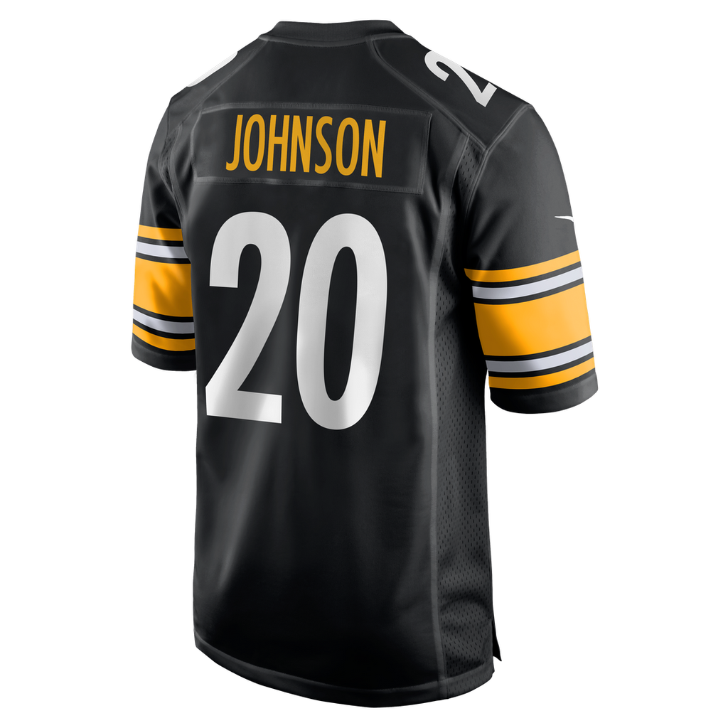 Pittsburgh Steelers Kaleb Johnson Nike Black Team Game Jersey