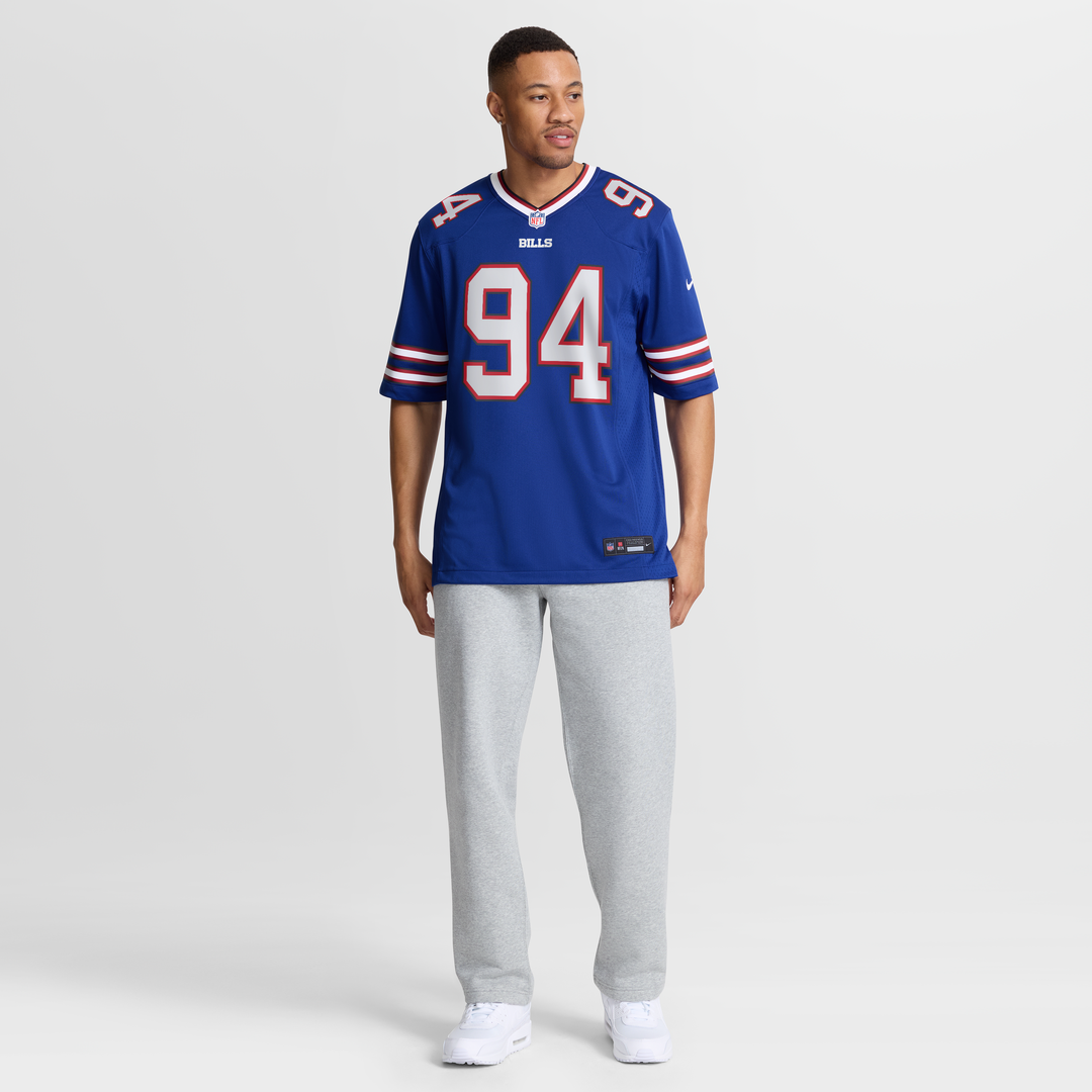 Buffalo Bills Andrew Brown Nike Royal Game Jersey