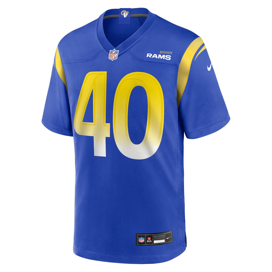 Los Angeles Rams Jesse Luketa Nike Royal Team Game Jersey