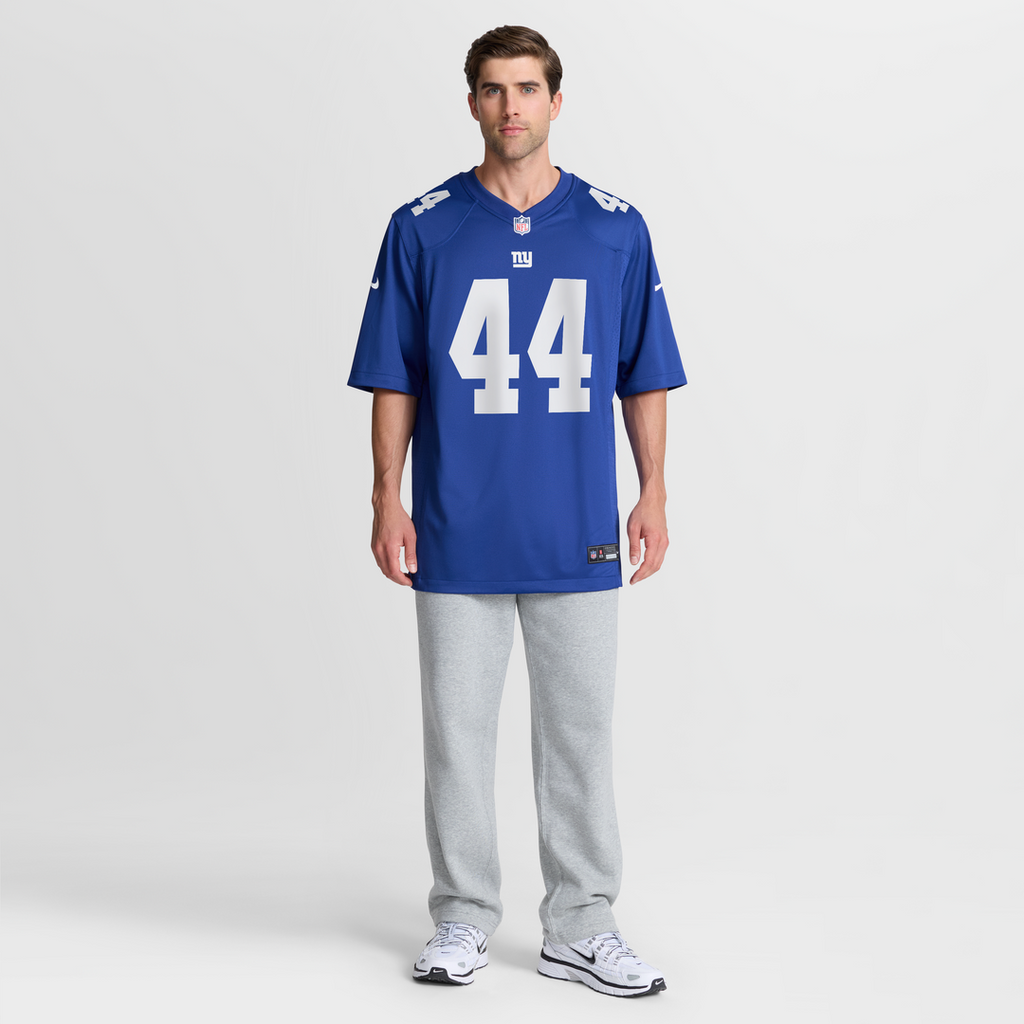 New York Giants Cam Skattebo Nike Red Alternate Century Red Game Jersey