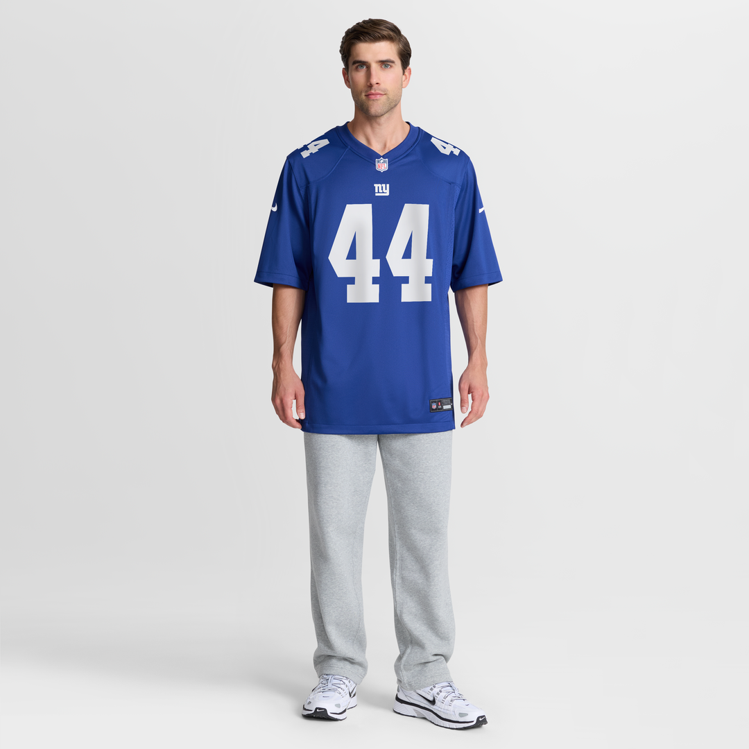 New York Giants Cam Skattebo Nike Red Alternate Century Red Game Jersey
