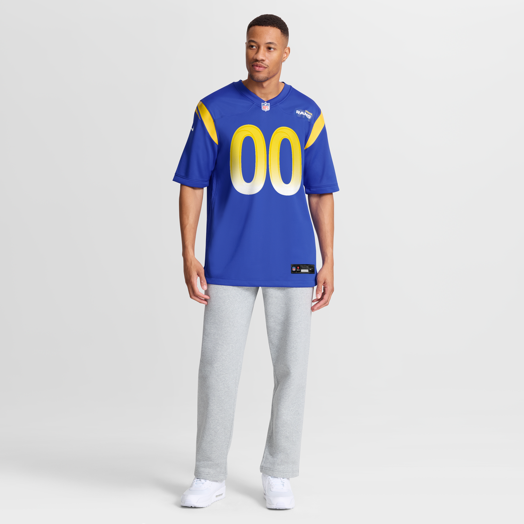 Los Angeles Rams Nike Royal Custom Game Jersey