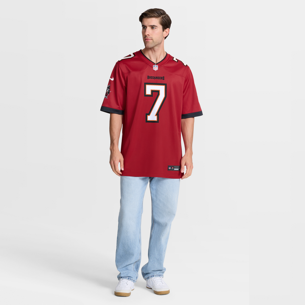 Tampa Bay Buccaneers Bucky Irving Nike Pewter Alternate Game Jersey