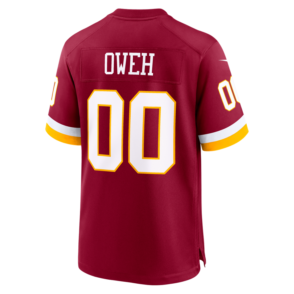 Washington Commanders Odafe Oweh Nike Black Hail Raiser Alternate Game Jersey