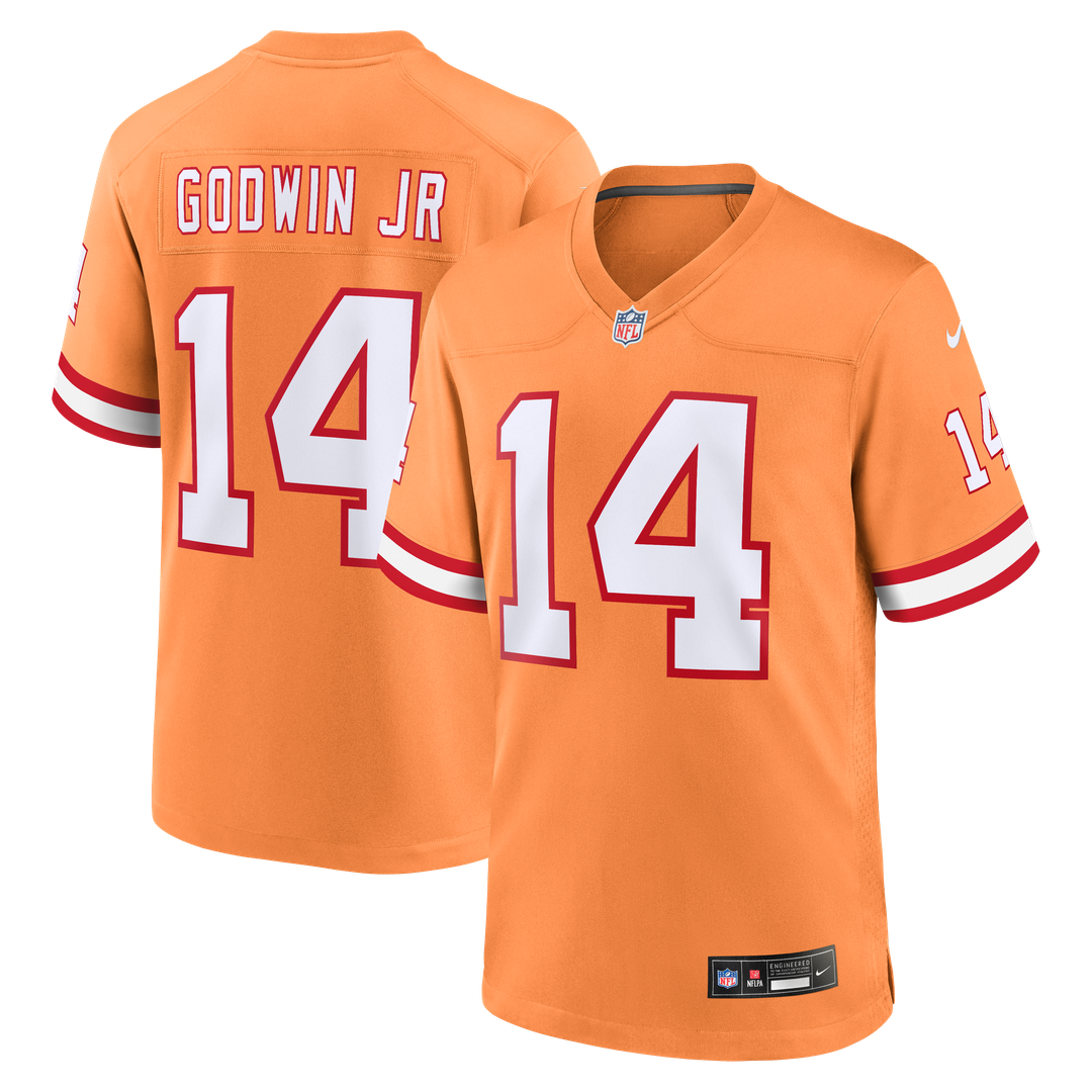 Tampa Bay Buccaneers Chris Godwin Jr. Nike White Game Player Jersey