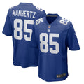 New York Giants Chris Manhertz Nike Royal Team Game Jersey