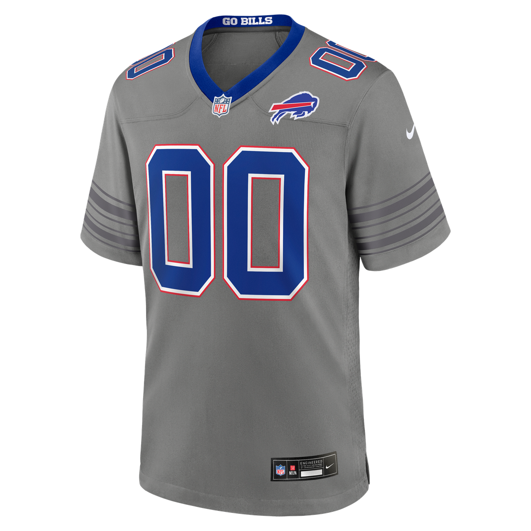 Buffalo Bills Nike White Custom Game Jersey