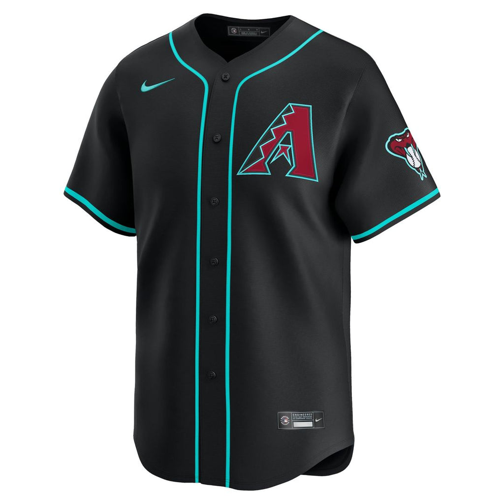 Arizona Diamondbacks Ketel Marte Nike Black Alternate Limited Jersey
