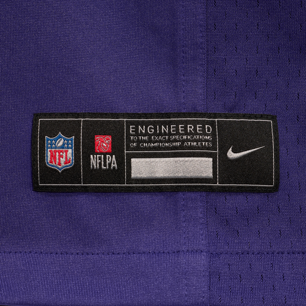 Baltimore Ravens Cornelius Johnson Nike Purple Team Game Jersey