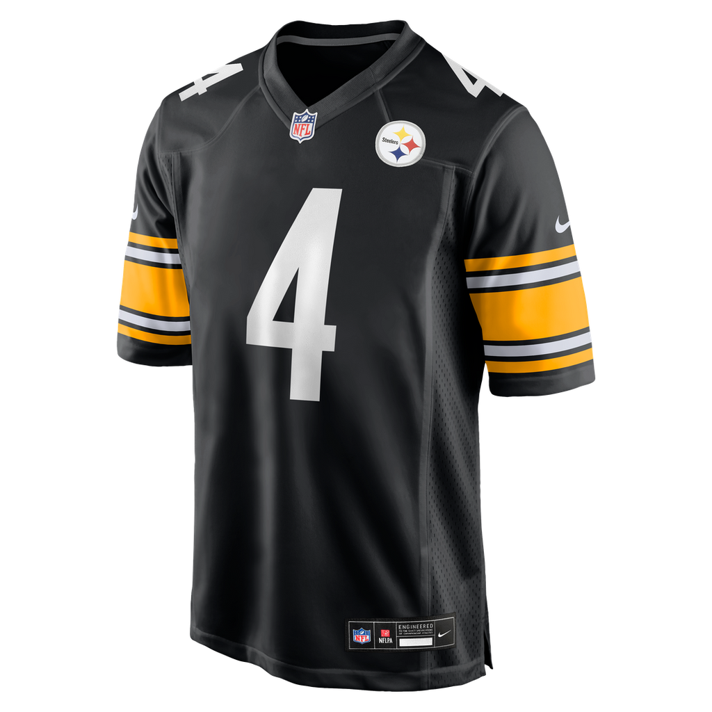 Pittsburgh Steelers DK Metcalf Nike Black Game Player Jersey