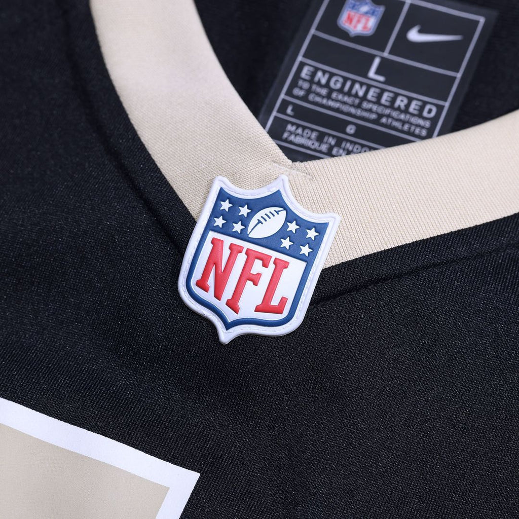 New Orleans Saints Number 1 Groom Nike Black Game Jersey