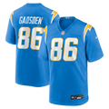 Los Angeles Chargers Oronde Gadsden Nike Powder Blue Team Game Jersey
