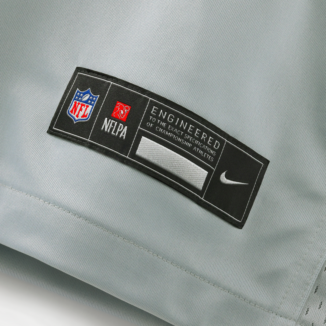 Detroit Lions Kerby Joseph Nike Silver 2026 Rivalries Collection Game Jersey