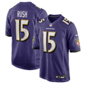 Baltimore Ravens Cooper Rush Nike Purple Team Game Jersey