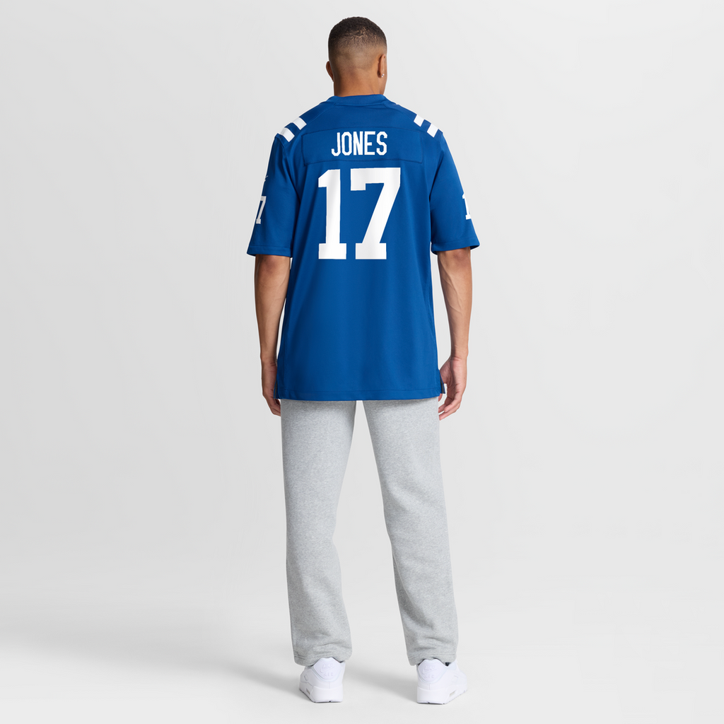 Indianapolis Colts Daniel Jones Nike White Game Jersey