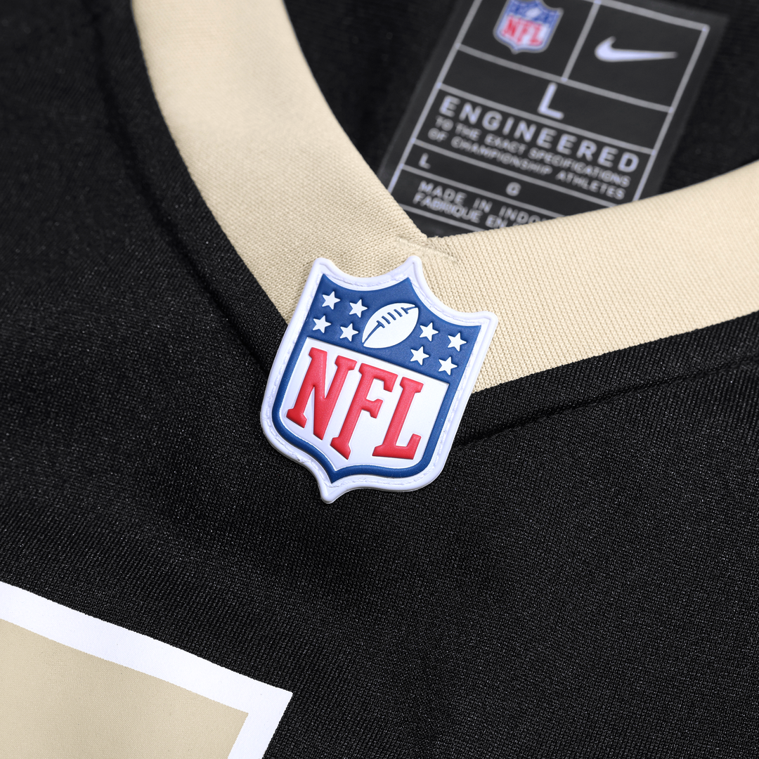New Orleans Saints Danny Stutsman Nike Black Team Game Jersey