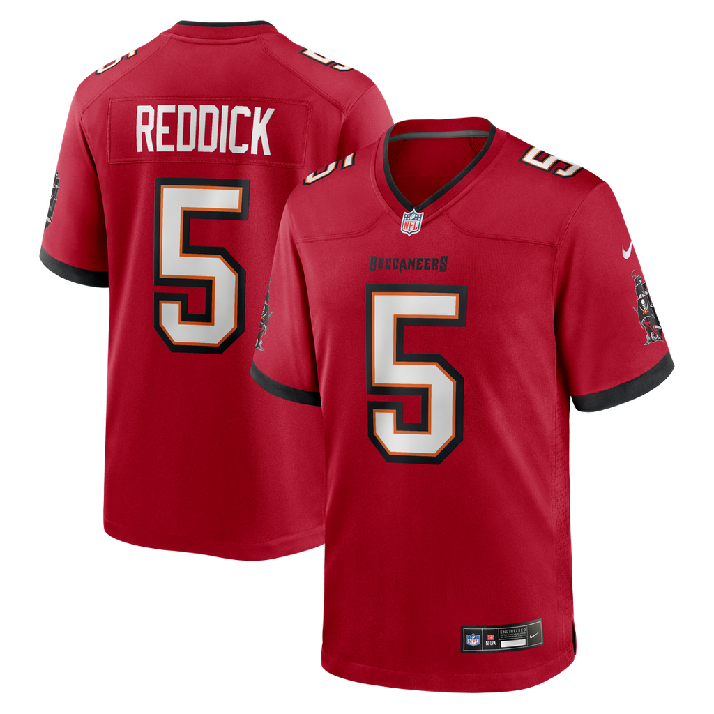 Tampa Bay Buccaneers Haason Reddick Nike Red Team Game Jersey