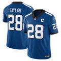 Indianapolis Colts Jonathan Taylor Nike Royal Alternate Indiana Nights Vapor F.U.S.E. Stitched Limited Jersey