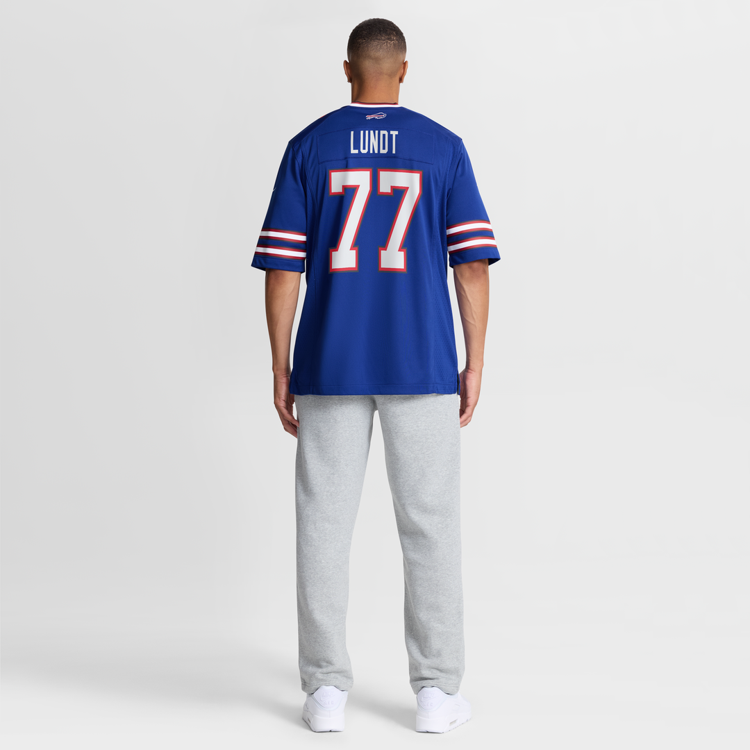 Buffalo Bills Chase Lundt Nike Royal Team Game Jersey