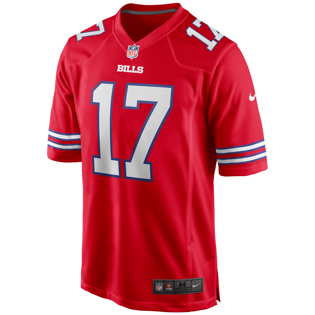 Buffalo Bills Josh Allen Nike White White Game Player Jersey