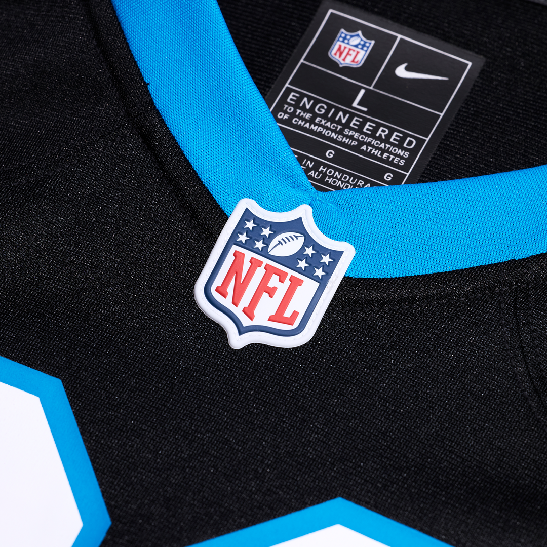 Carolina Panthers Chris Brazzell II Nike Black Team Game Jersey