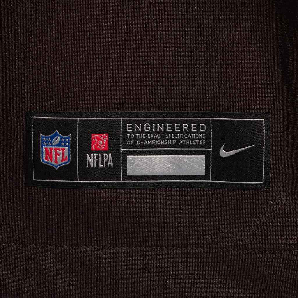 Cleveland Browns Jaleel McLaughlin Nike Brown Team Game Jersey