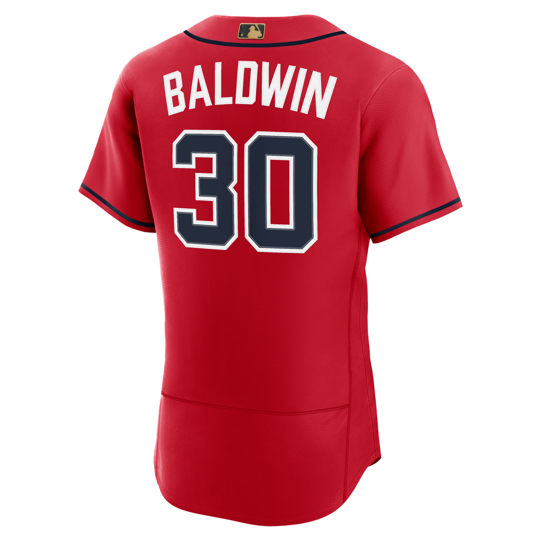 Atlanta Braves Drake Baldwin Nike Navy Alternate MLB Awards Authentic Jersey
