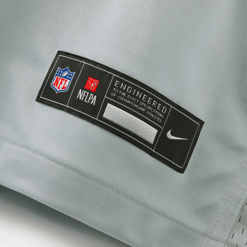 Detroit Lions Nike Silver 2026 Rivalries Collection Game Custom Jersey